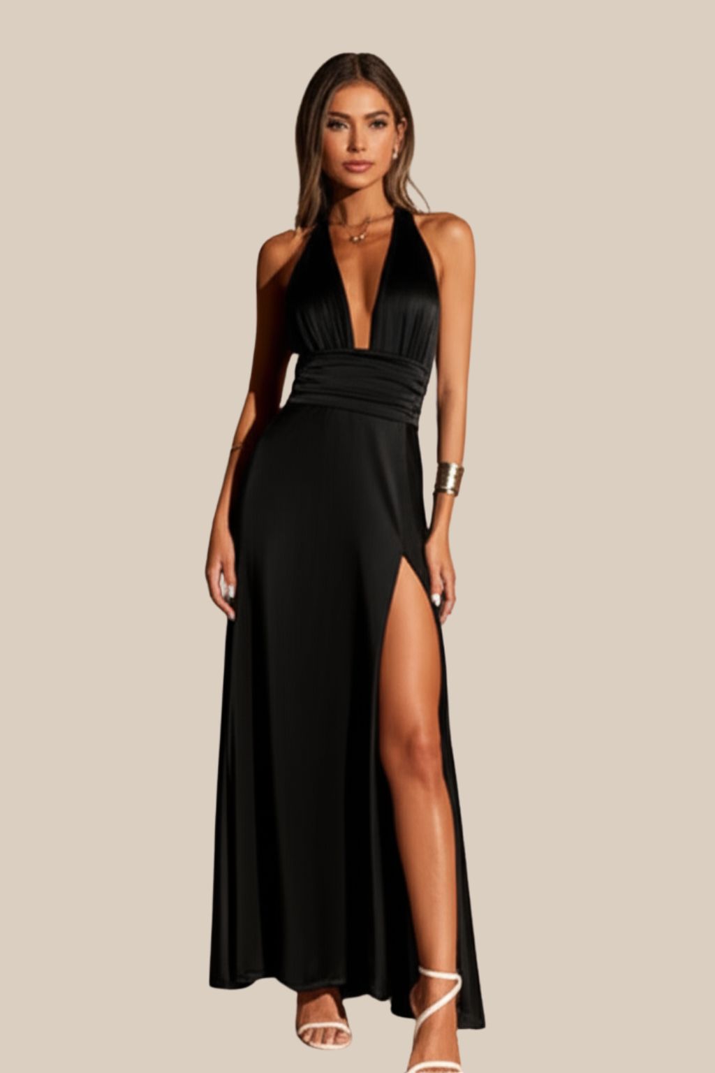 Open Back  Dress