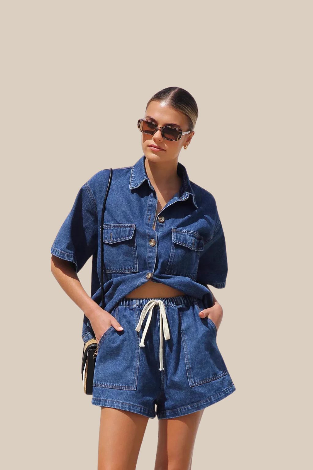 Jeans and Shorts set